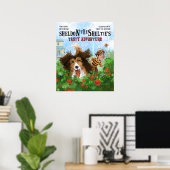 Poster Sheldon le Sheltie (Bureau à domicile)