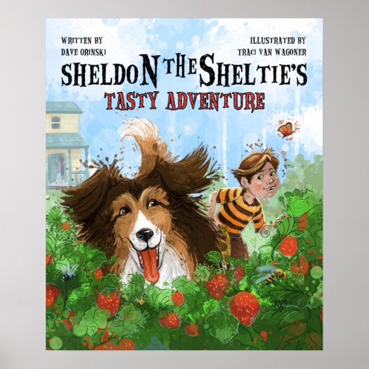 Poster Sheldon le Sheltie (Devant)