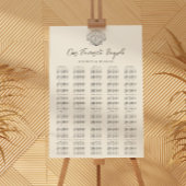 Poster Shell Beach Ocean Mariage 30 Tableaux de sièges de