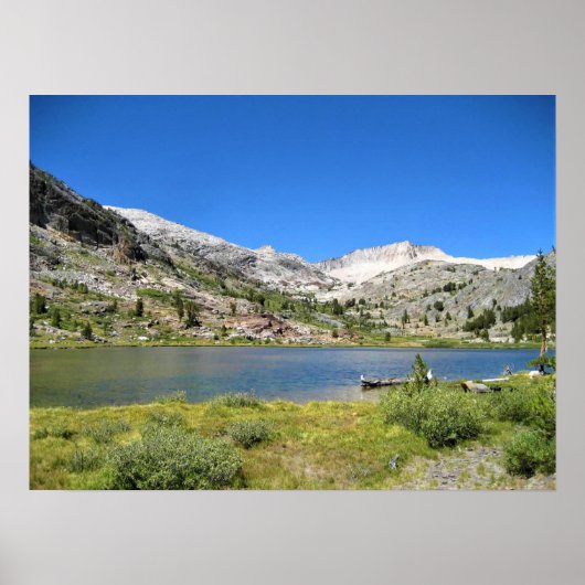 Poster Shell Lake, Tioga Pass, (Devant)