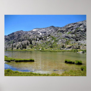 Poster Shell Lake, Tioga Pass,