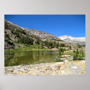 Poster Shell Lake, Tioga Pass,