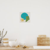 Poster Shell Motifs II (Cuisine)
