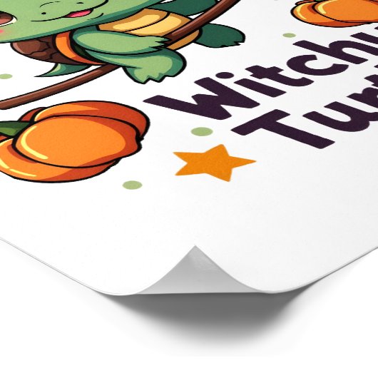 Poster Shell Witch Turtle (Coin)