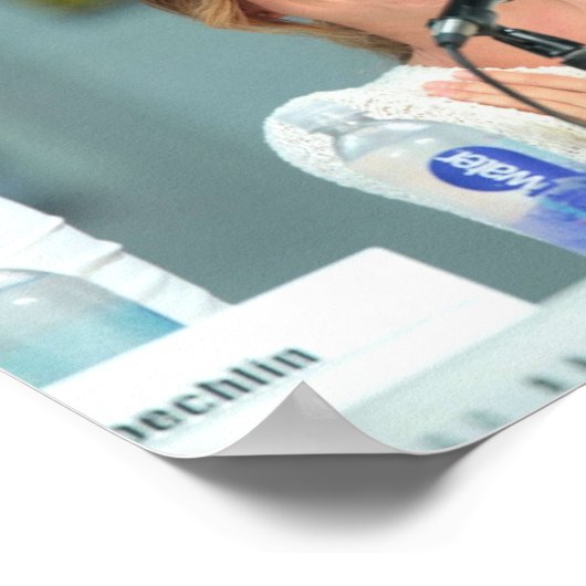 Poster Shelley Hennig Comic Con (Coin)