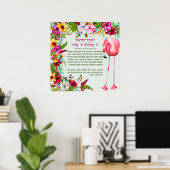 Poster Shema Israël à l'heure du coucher pour les enfants (Bureau à domicile)