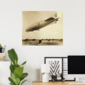 Poster Shenandoah Blimp au mât d'amarrage (Bureau à domicile)