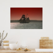 Poster Shenandoah ciel rouge (Cuisine)