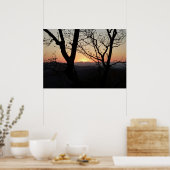 Poster Shenandoah Sunset National Park Paysage (Cuisine)