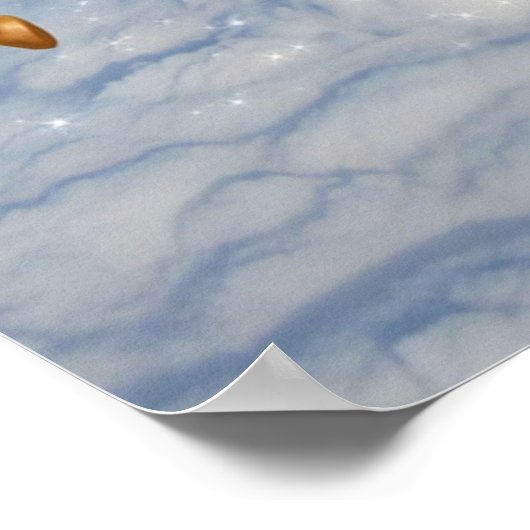 Poster SheRa et Swiftwind s'envolent dans les nuages (Coin)