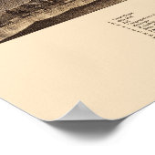 Poster Sherbrooke, Québec, Canada Carte panoramique - 188 (Coin)