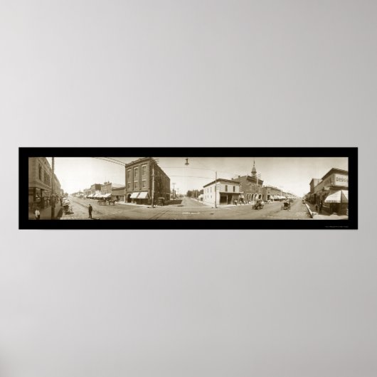 Poster Sheridan Wyoming Photo 1909 (Devant)