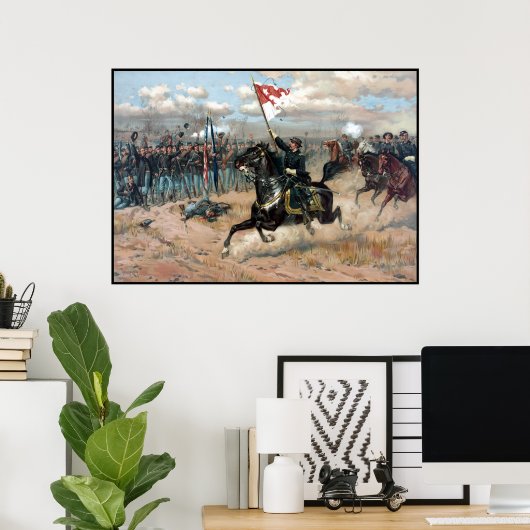 Poster Sheridan's Ride — Guerre civile (Bureau à domicile)