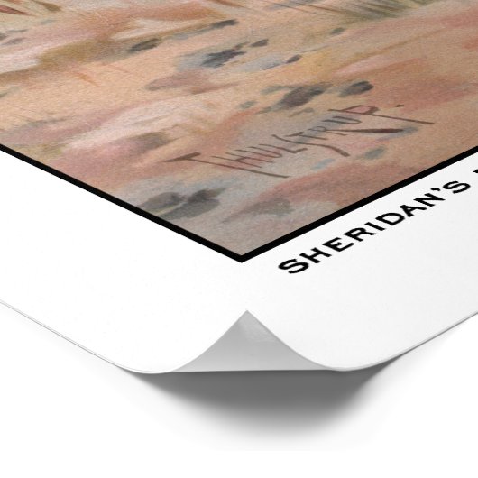 Poster Sheridan's Ride — Guerre civile (Coin)