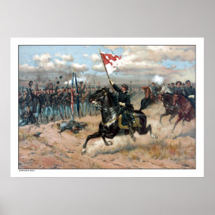 Poster Sheridan's Ride — Guerre civile