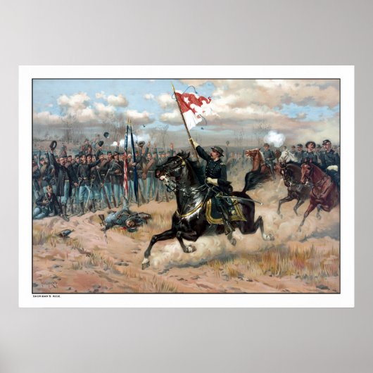 Poster Sheridan's Ride — Guerre civile (Devant)