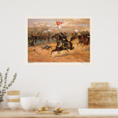 Poster Sheridan's Ride par L. Prang & Company 1886 (Cuisine)