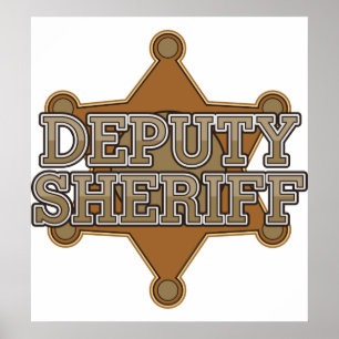 Poster Shérif adjoint