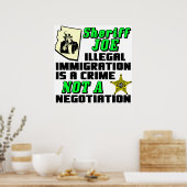 POSTER SHERIFF JOE (Cuisine)