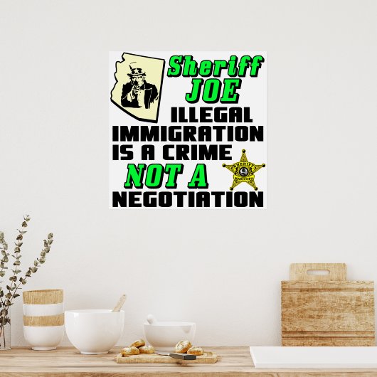 POSTER SHERIFF JOE (Cuisine)