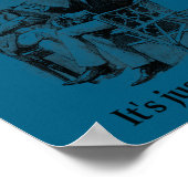 Poster Sherlock Holmes I Never Said I Was Smarter Funny  (Coin)