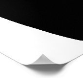 Poster Sherman — Noir et blanc (Coin)