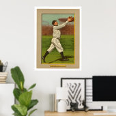 Poster Sherry Magee Phillies Baseball 1911 (Bureau à domicile)