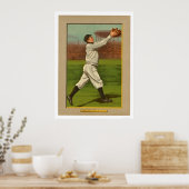 Poster Sherry Magee Phillies Baseball 1911 (Cuisine)