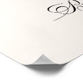 Poster She's Tying the Knot Bow Bridal Shower Welcome (Coin)