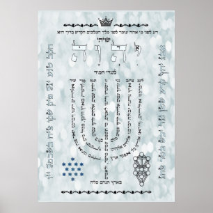 Poster Shevitti avec Psaume 67 Poster, Toutes les tailles