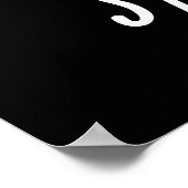 Poster Shhh je puise drôle Cerveau Fart Pun (Coin)