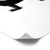 Poster Shiba Inu Chien - Halloween Lune Silhouette Oversi (Coin)