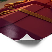 Poster Shiba Inu Decorating the Christmas Tree Painting (Coin)