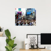 Poster Shibuya, Tokyo, Japon (Bureau à domicile)