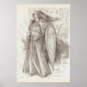 Poster Shield Maiden d'Avalon (Devant)