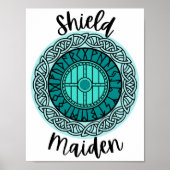 Poster Shield Maiden (Édition légère) (Devant)