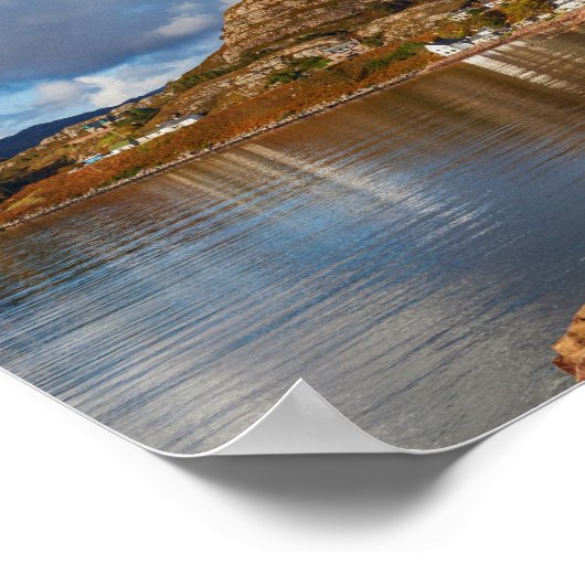 Poster Shieldaig, Écosse (Coin)