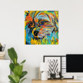 Poster Shih Tzu (Bureau à domicile)