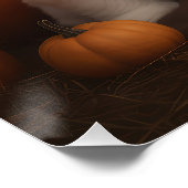 Poster Shih Tzu chiots Automne Delight Pumpkin (Coin)