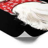 Poster Shih Tzu Christmas Lights Dog Lover Xmas Pajama Pu (Coin)