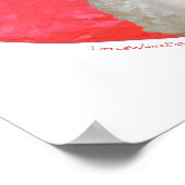 Poster Shih Tzu / Lhasa Apso Saint-Valentin (Coin)