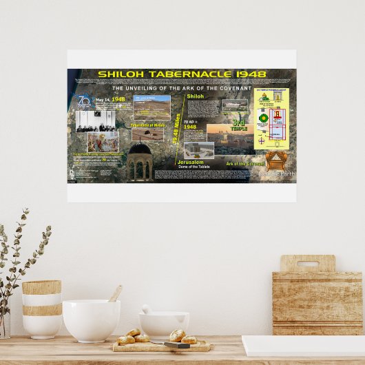 Poster Shiloh Tabernacle 19,48 (Cuisine)