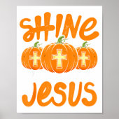 Poster Shine Like The Light Of Jesus Christian Jack O Lan (Devant)