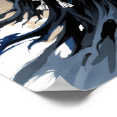 Poster Shinigami Sumi-e Art (Coin)