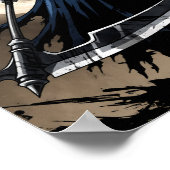 Poster Shinigami Sumi-e Art (Coin)