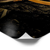Poster Shining Leaves Fractal (Coin)