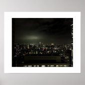Poster "Shinjiku, Tokyo, Japan by Night" - (Devant)