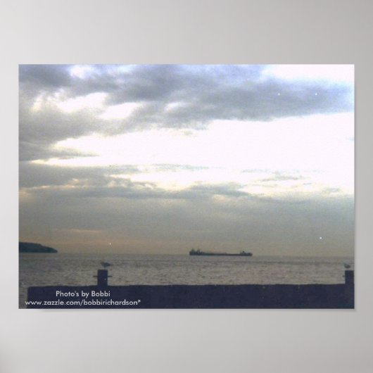 Poster Ship, Photo de Bobbiwww.zazzle.com/bobbiric... (Devant)