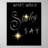 Poster Shirley Ballas Juge Strictement Ce Que Serait Shir (Devant)