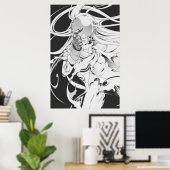 POSTER SHIRO DEADMAN WONDERLAND (Bureau à domicile)